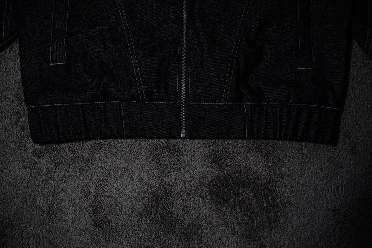 Hooded Denim Jacket