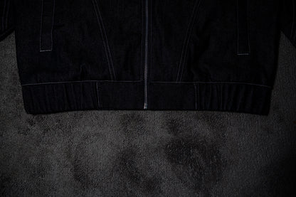 Hooded Denim Jacket