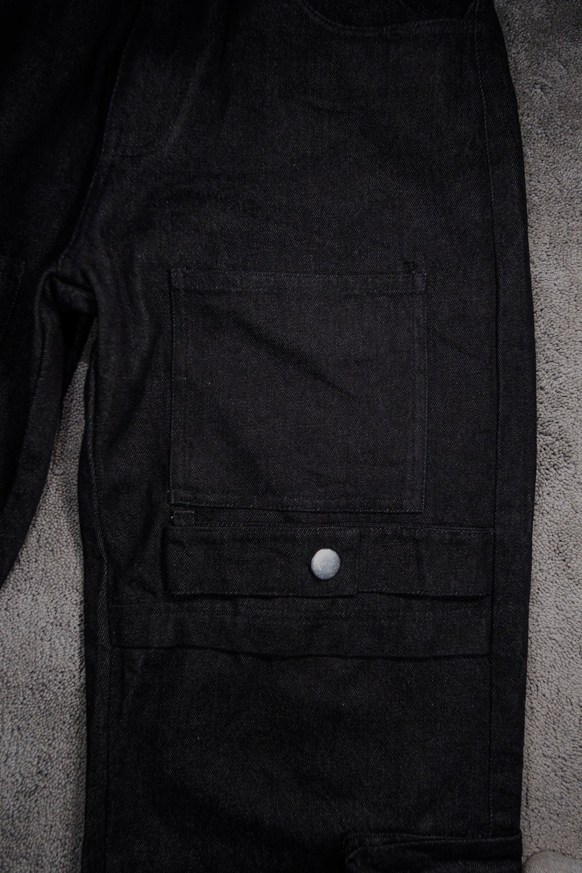 Forge 001 Denim Black Pant