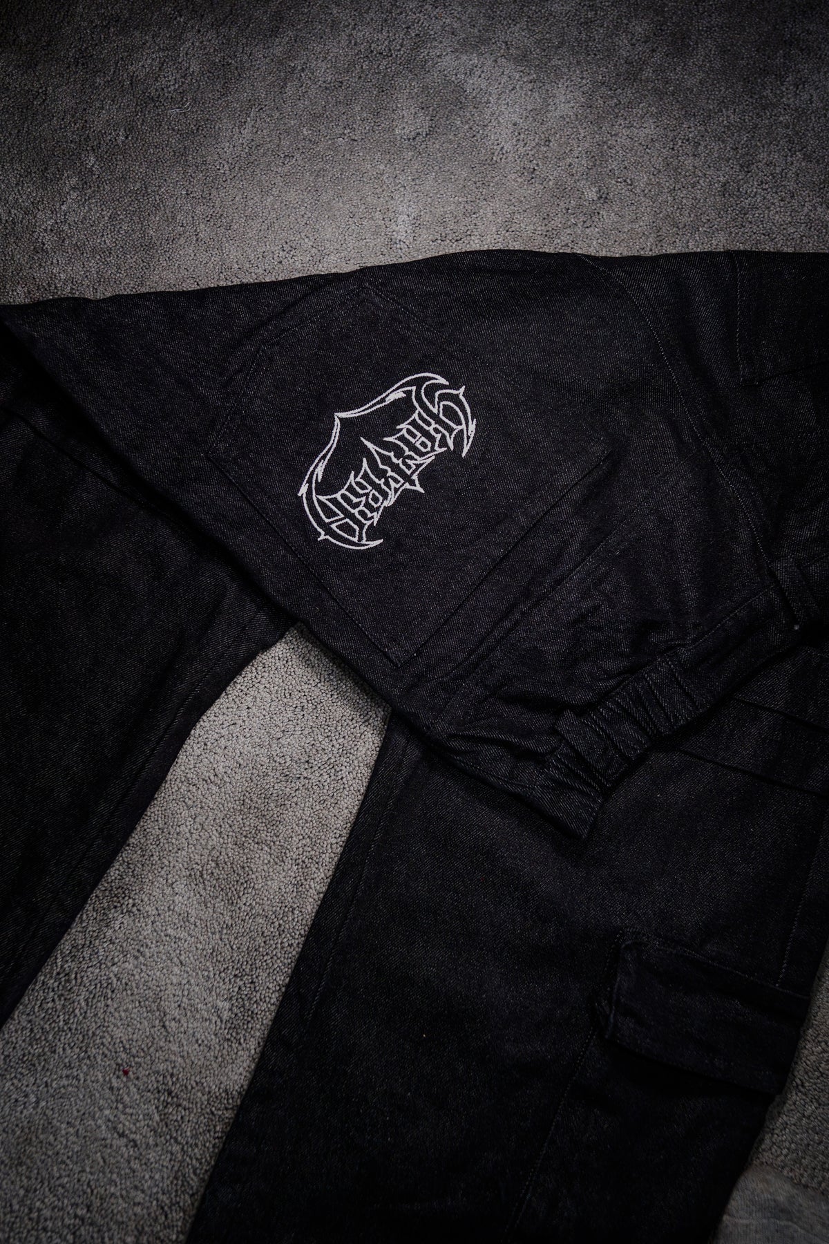 Forge 001 Denim Black Pant