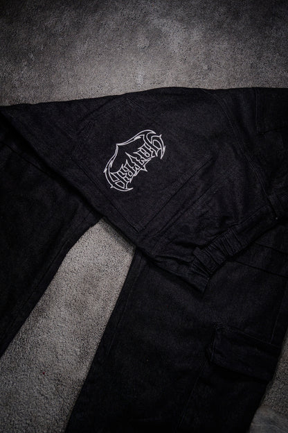 Forge 001 Denim Black Pant