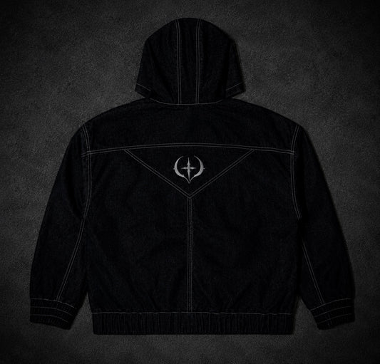 Hooded Denim Jacket