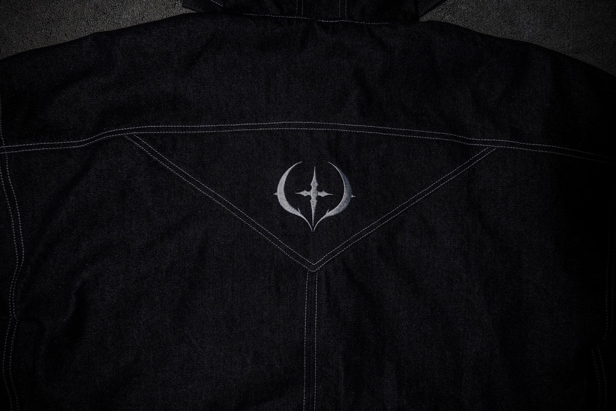 Hooded Denim Jacket