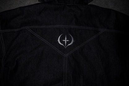 Hooded Denim Jacket