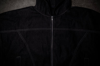 Hooded Denim Jacket
